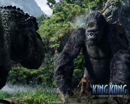 parce que king kong c un humain en fait...si si !